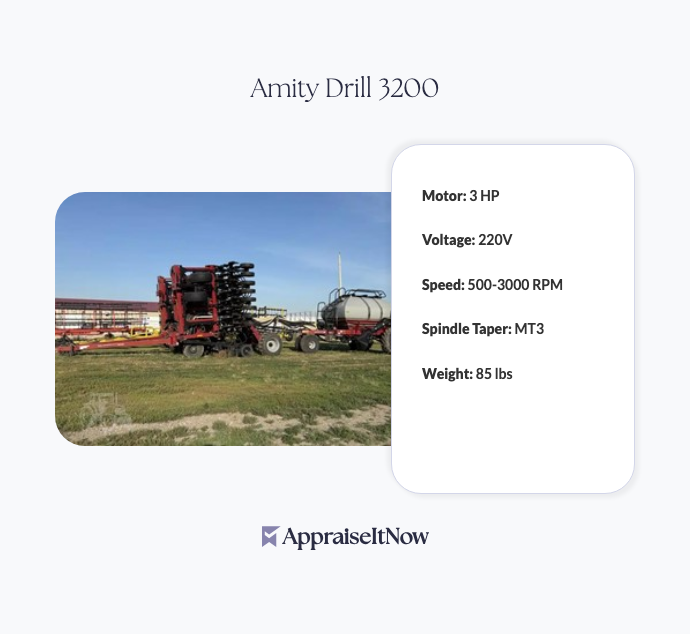 Facts of an Amity Drill 3200