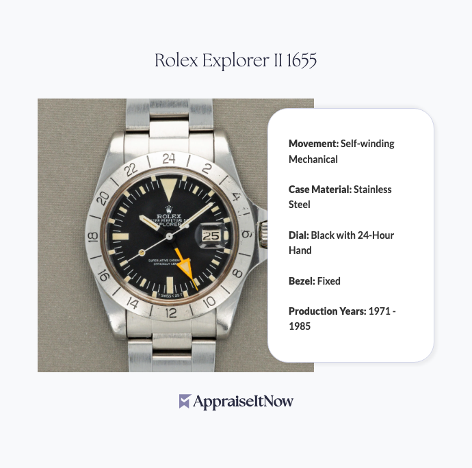 Facts of a Rolex Explorer II 1655