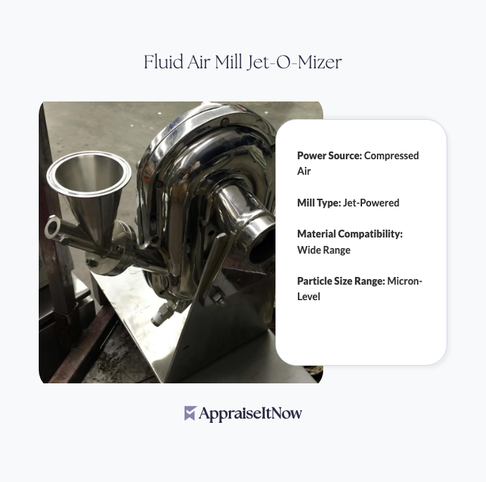 Facts of a Fluid Air Mill Jet-O-Mizer