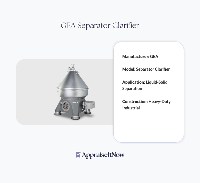 Facts of a GEA Separator Clarifier
