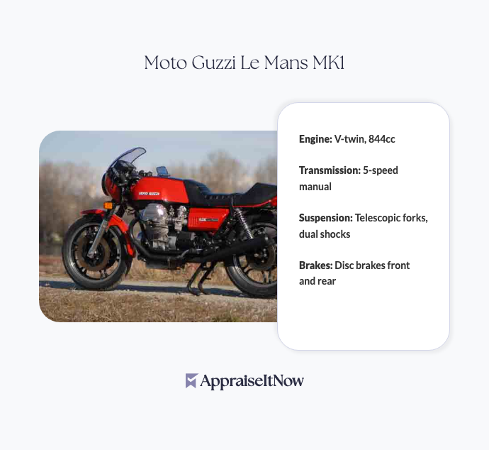 Facts of a Moto Guzzi Le Mans MK1