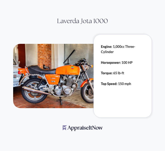 Facts of a Laverda Jota 1000
