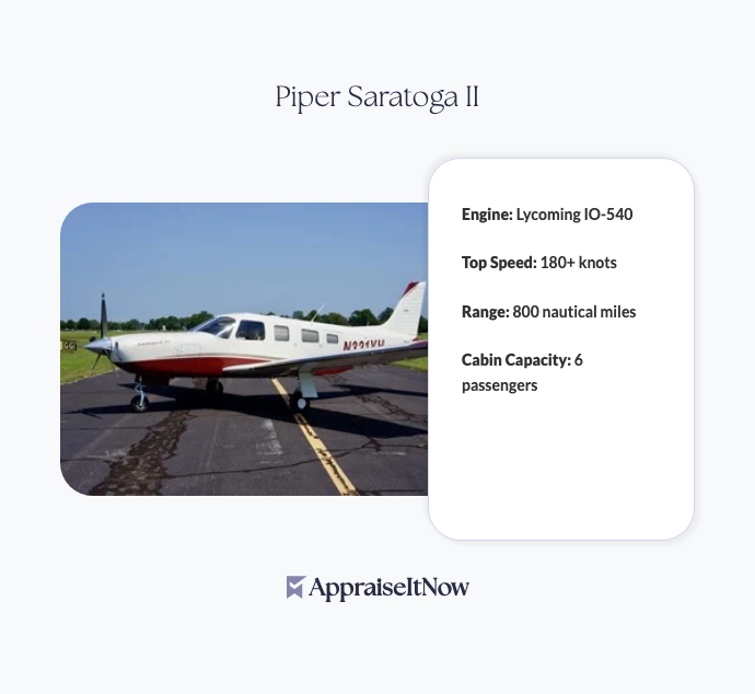 Facts of a Piper Saratoga II