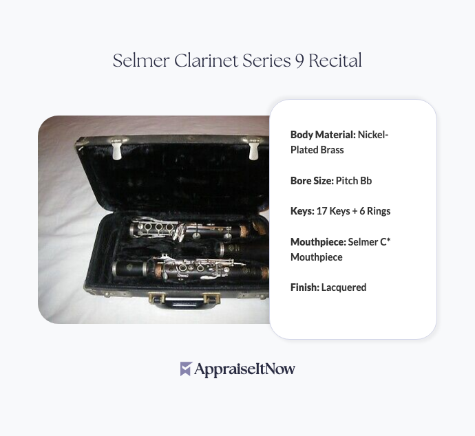 Facts of a Selmer Clarinet Series 9 Recital