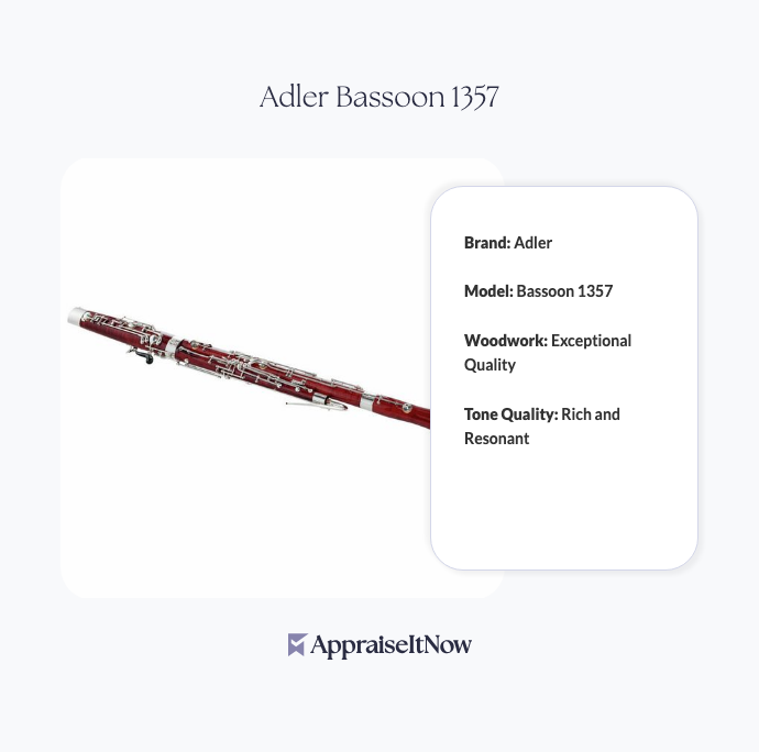 Facts of an Adler Bassoon 1357