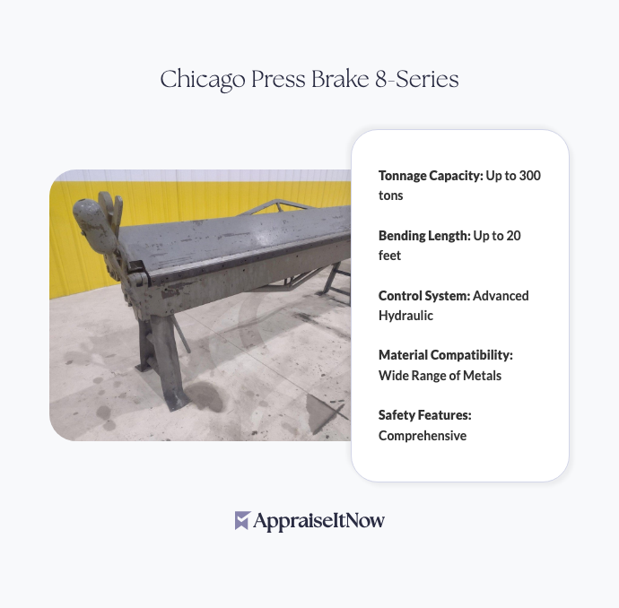 Facts of a Chicago Press Brake 8-Series