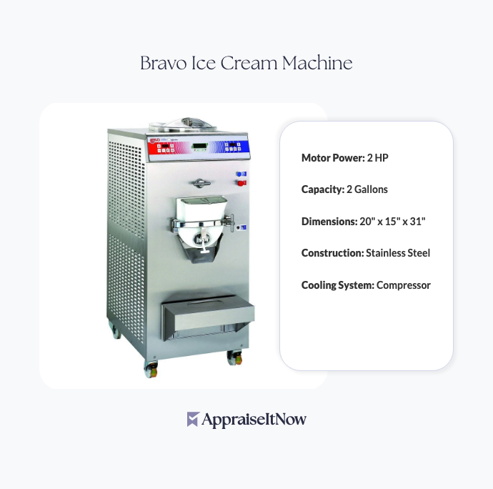 Facts of a Bravo Ice Cream Machine