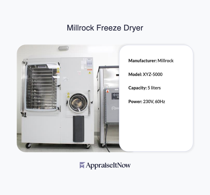 Facts of a Millrock Freeze Dryer