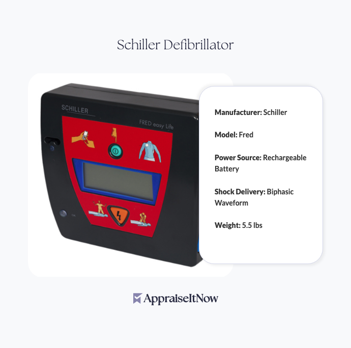 Facts of a Schiller Defibrillator