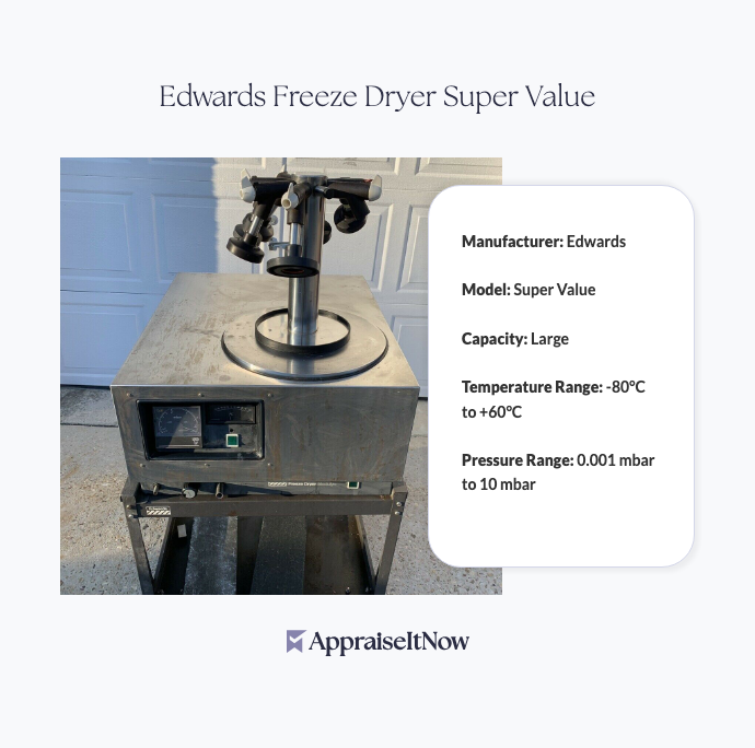 Facts of an Edwards Freeze Dryer Super Value