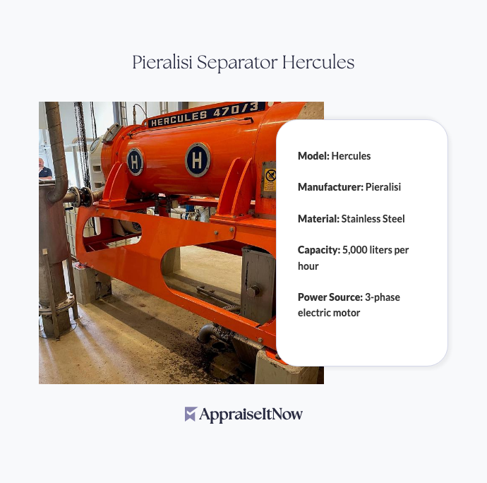 Pieralisi Separator Hercules