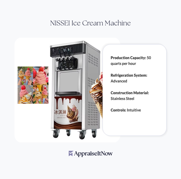 Facts of a NISSEI Ice Cream Machine