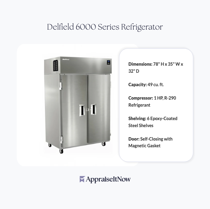 Facts of a Delfield 6000 Series Refrigerator
