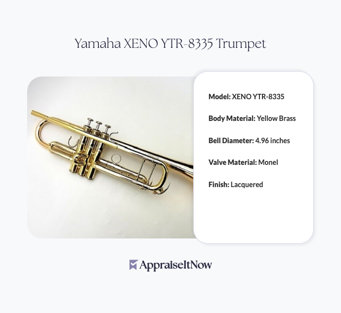 Facts of a Yamaha XENO YTR-8335 Trumpet