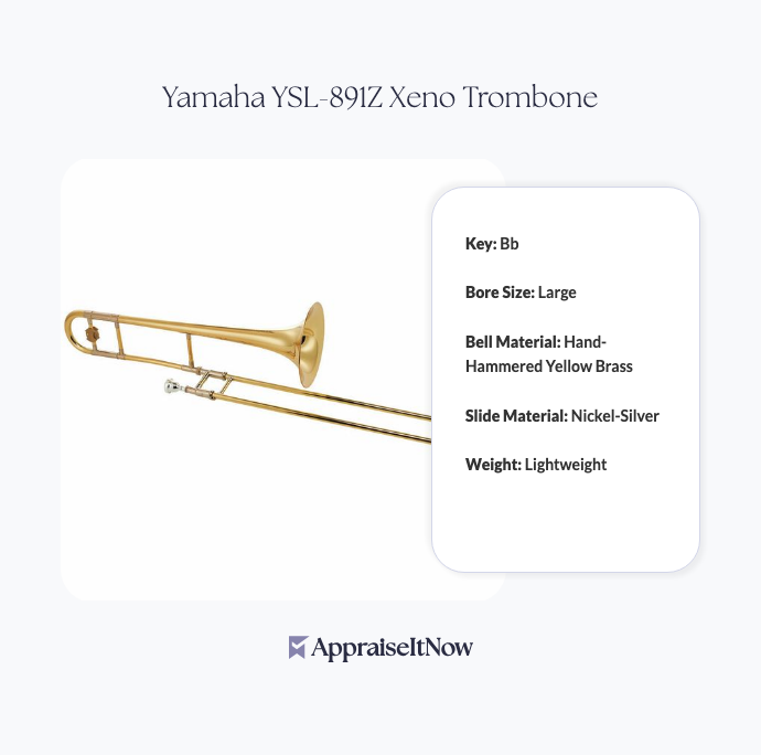Facts of a Yamaha YSL-891Z Xeno Trombone
