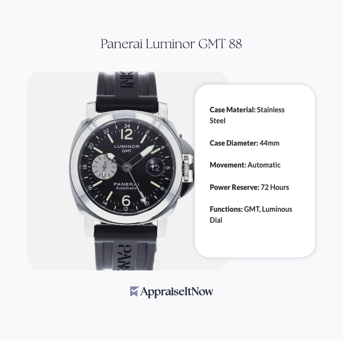 Facts of a Panerai Luminor GMT 88