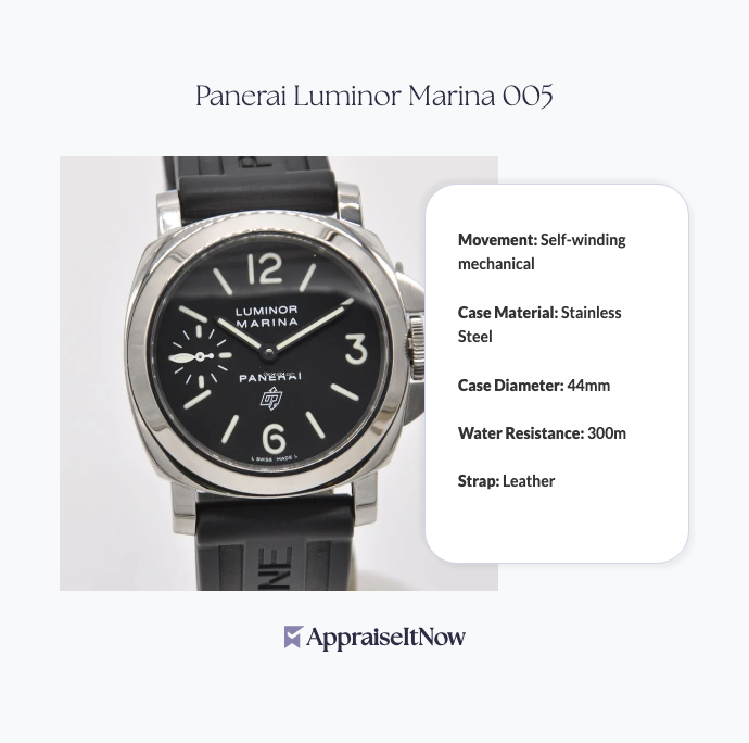 Facts of a Panerai Luminor Marina 005