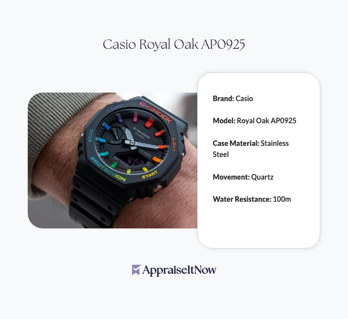 Facts of a Casio Royal Oak AP0925