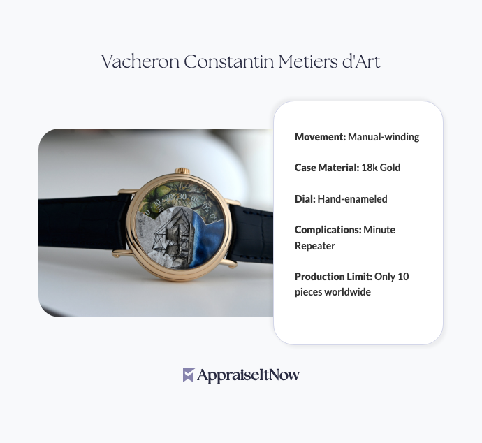 Facts of a Vacheron Constantin Metiers d'Art