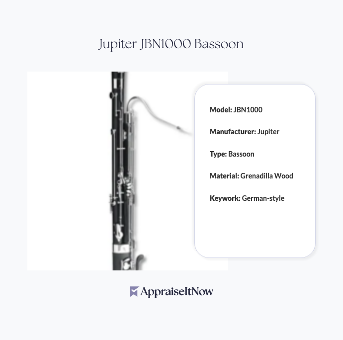 Facts of a Jupiter JBN1000 Bassoon