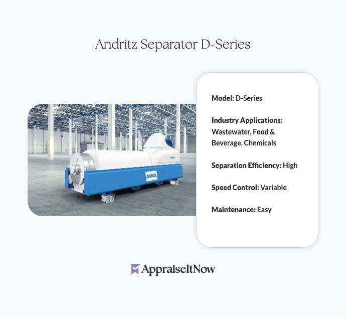 Andritz Separator D-Series