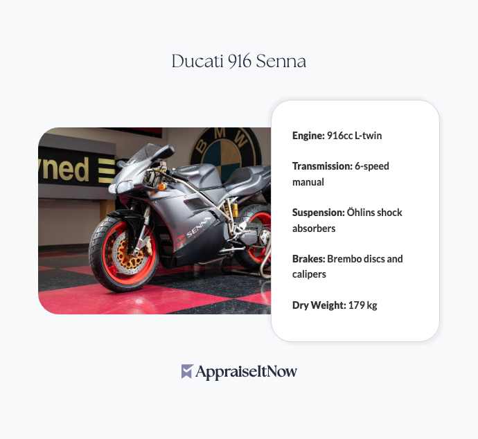 Facts of a Ducati 916 Senna