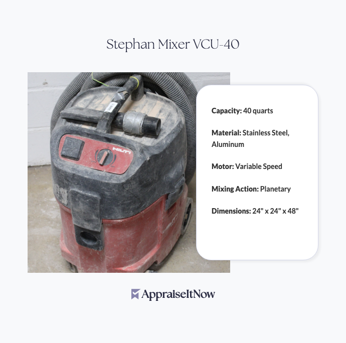 Stephan Mixer VCU-40