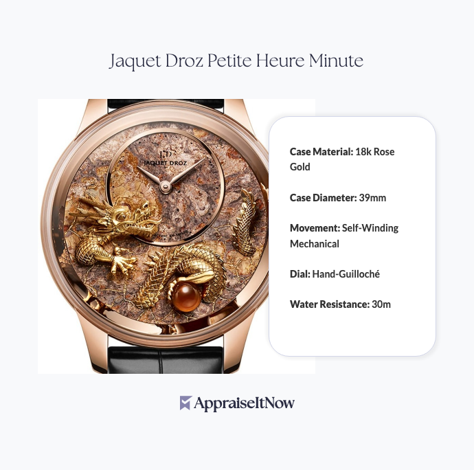 Facts of a Jaquet Droz Petite Heure Minute