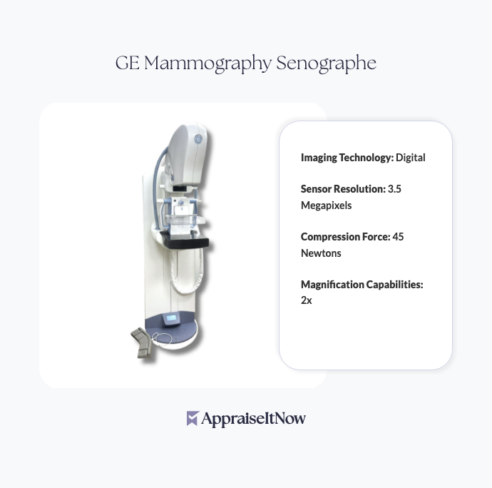 Facts of a GE Mammography Senographe