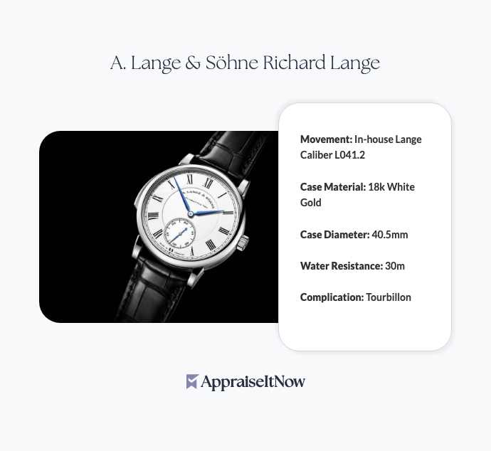 Facts of an A. Lange & Söhne Richard Lange