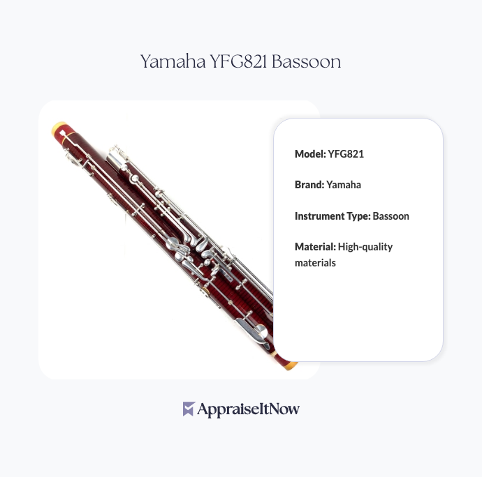 Facts of a Yamaha YFG821 Bassoon