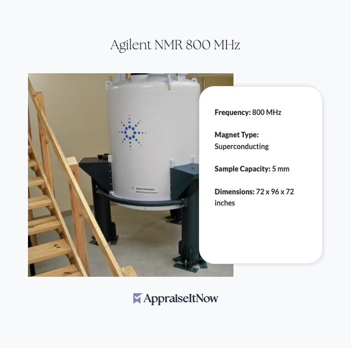 Facts of an Agilent NMR 800 MHz