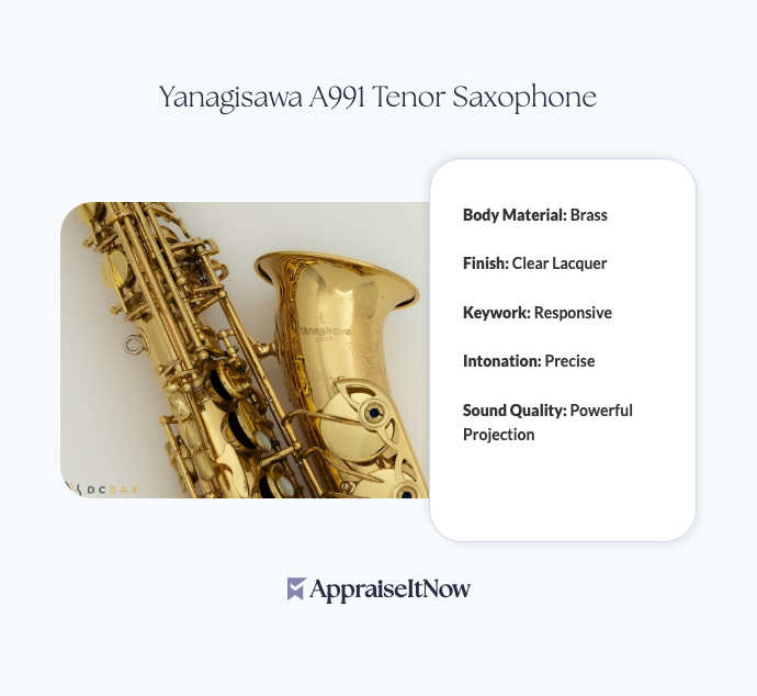 Facts of a Yanagisawa A991 Tenor Saxophone
