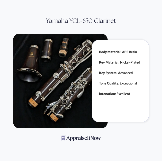 Yamaha YCL-650 Clarinet