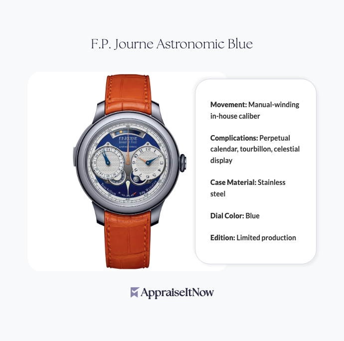 Facts of an F.P. Journe Astronomic Blue