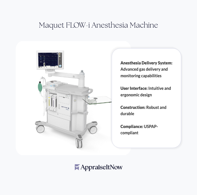 Facts of a Maquet FLOW-i Anesthesia Machine