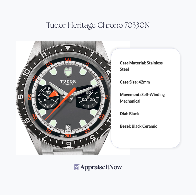 Facts of a Tudor Heritage Chrono 70330N