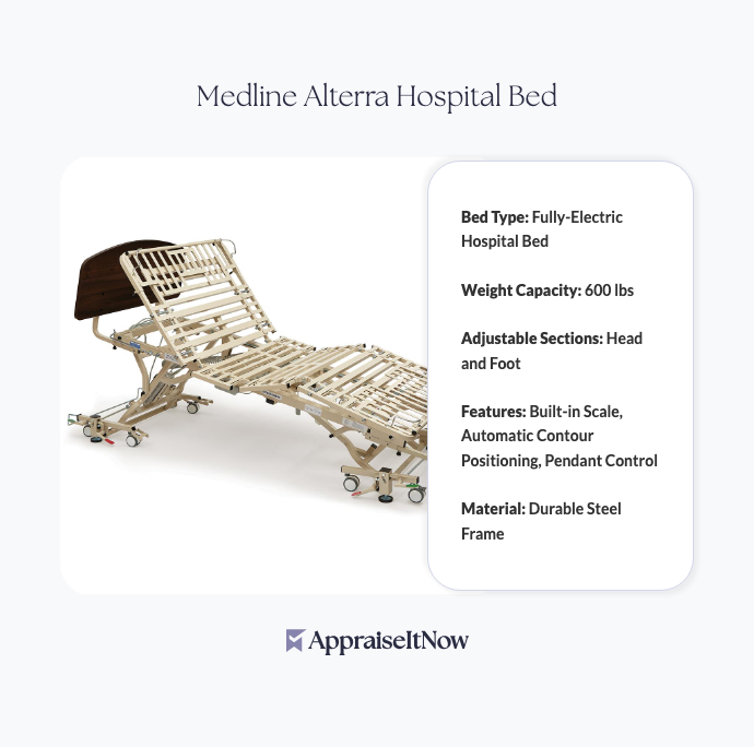 Facts of a Medline Alterra Hospital Bed