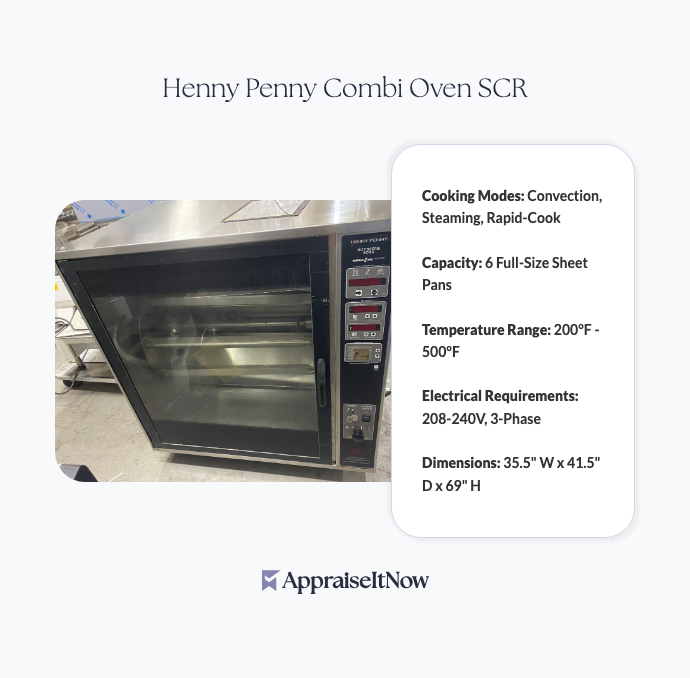 Facts of a Henny Penny Combi Oven SCR