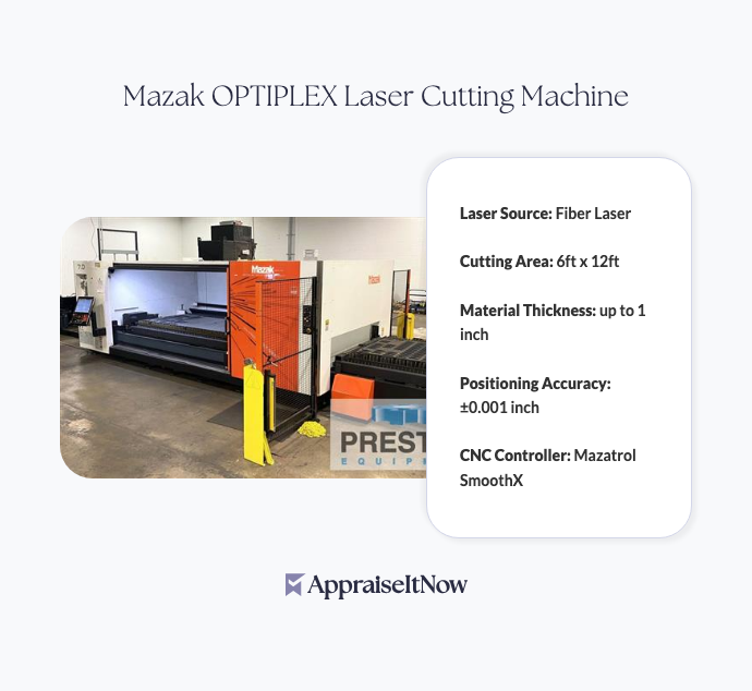 Mazak OPTIPLEX Laser Cutting Machine
