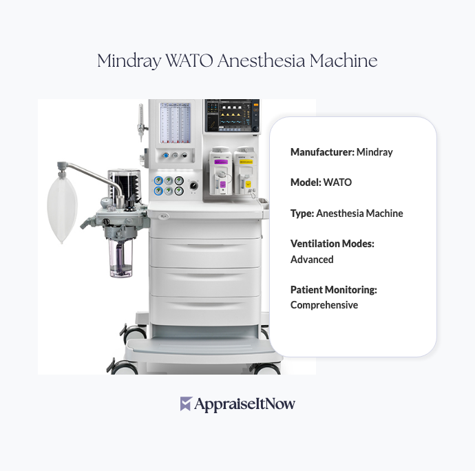 Facts of a Mindray WATO Anesthesia Machine