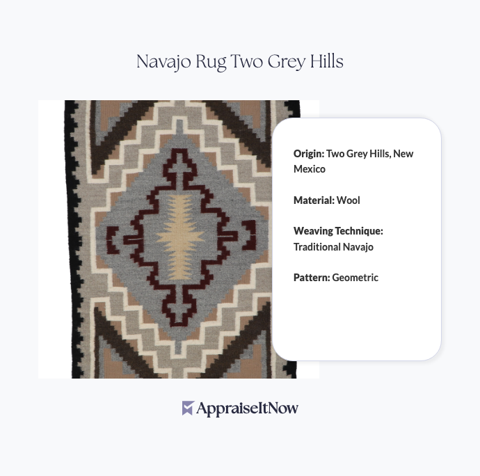 Facts of a Navajo Rug Two Grey Hills