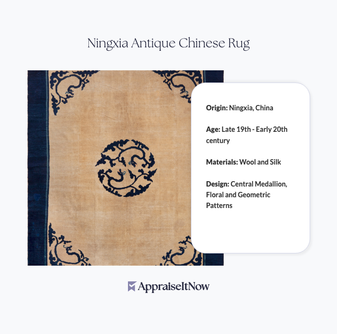 Ningxia Antique Chinese Rug