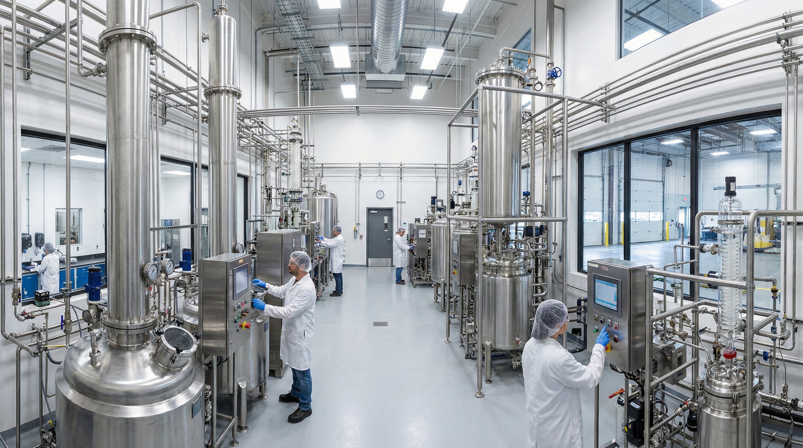 Modern cannabis extraction equipment and distillation systems