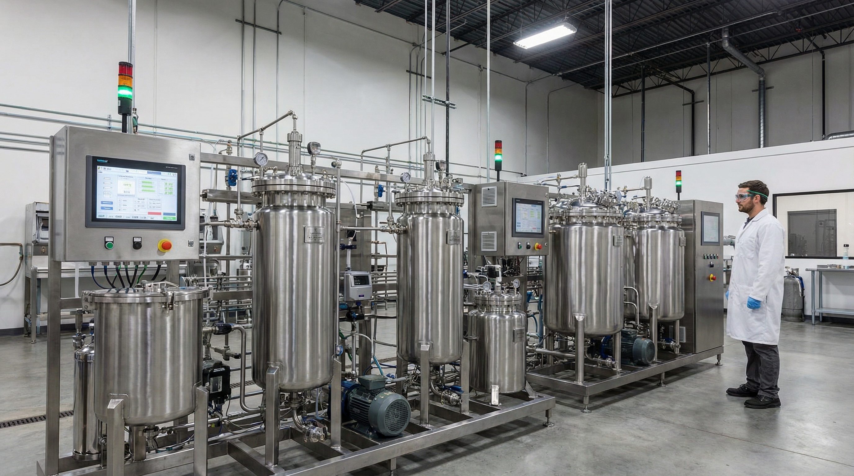 Modern CO2 extraction system for cannabis processing