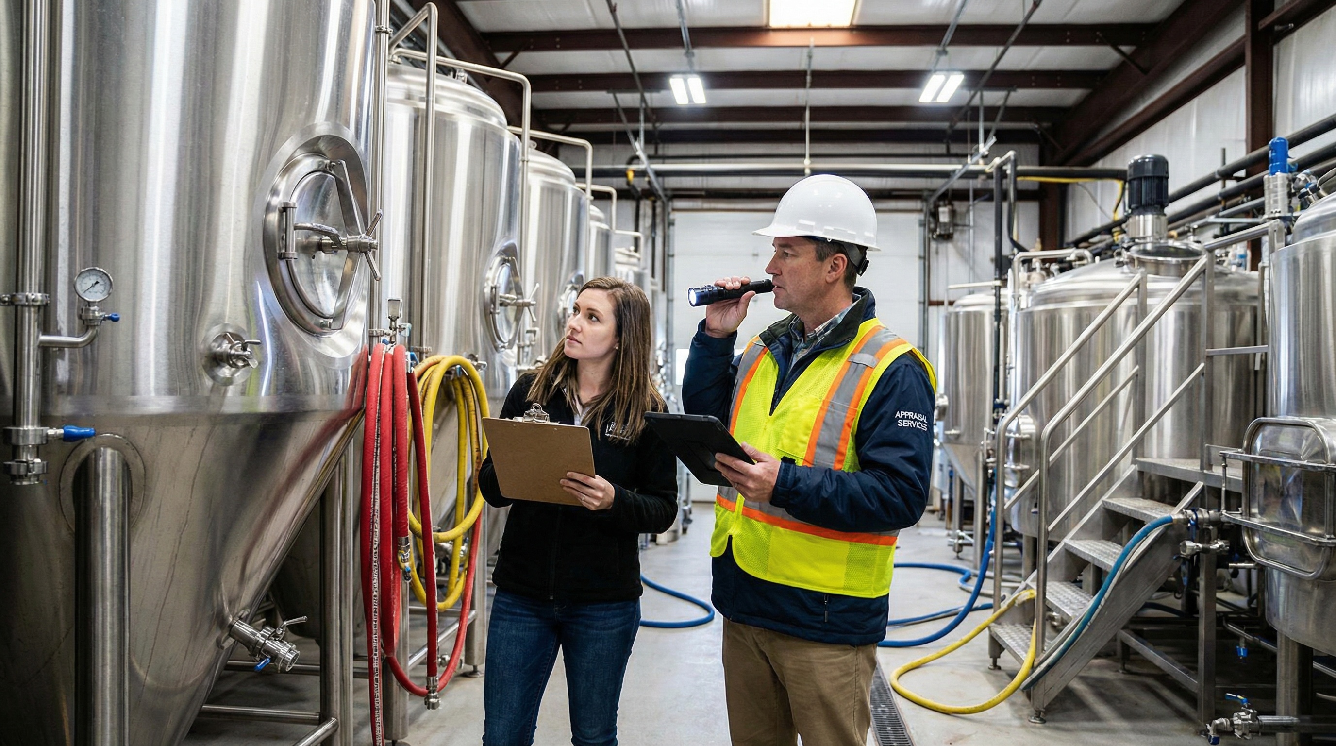 brewery equipment appraisal professional inspection