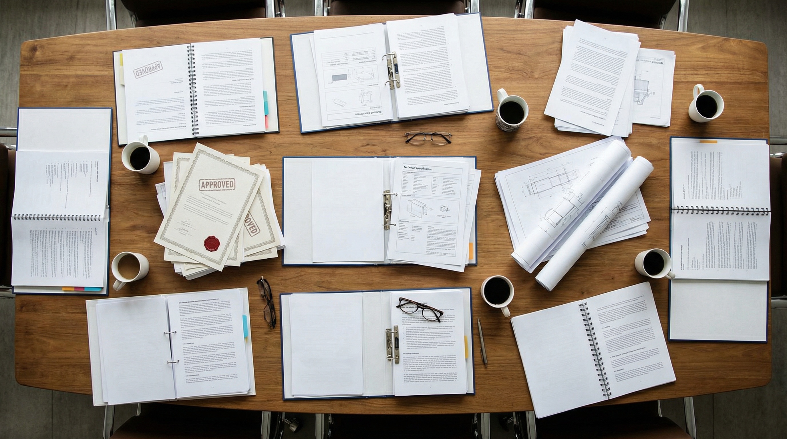 Cannabis equipment compliance certificates and technical manuals