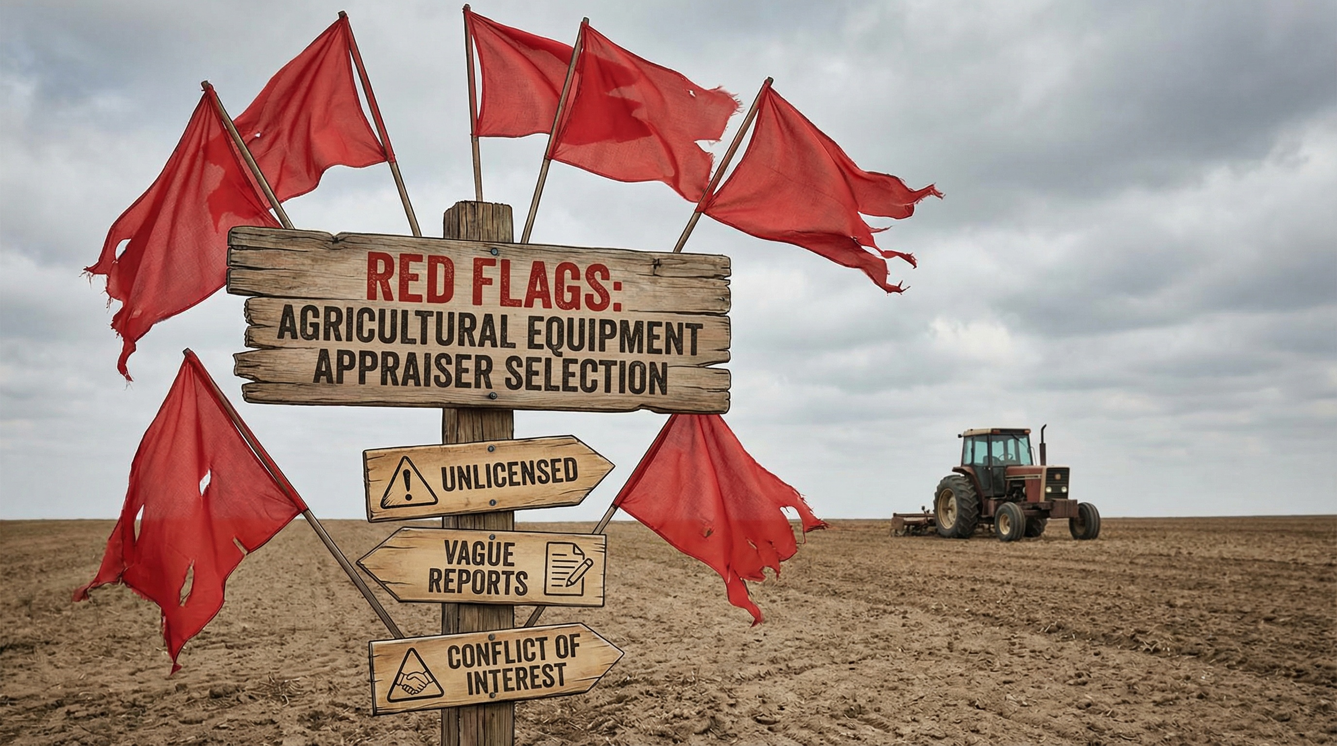 Red Flags Warning Signs Agricultural Equipment Appraiser Selection