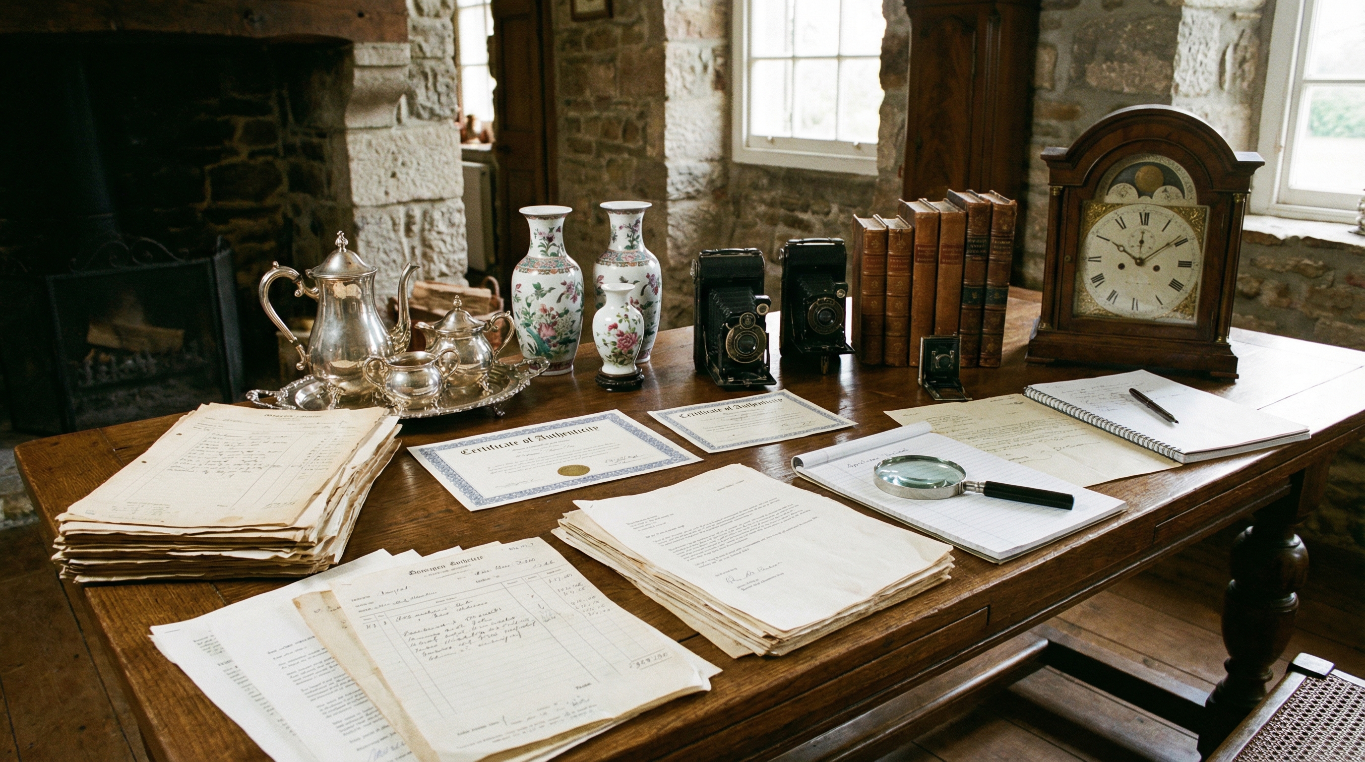 Antique Preparation Organized Items Documentation