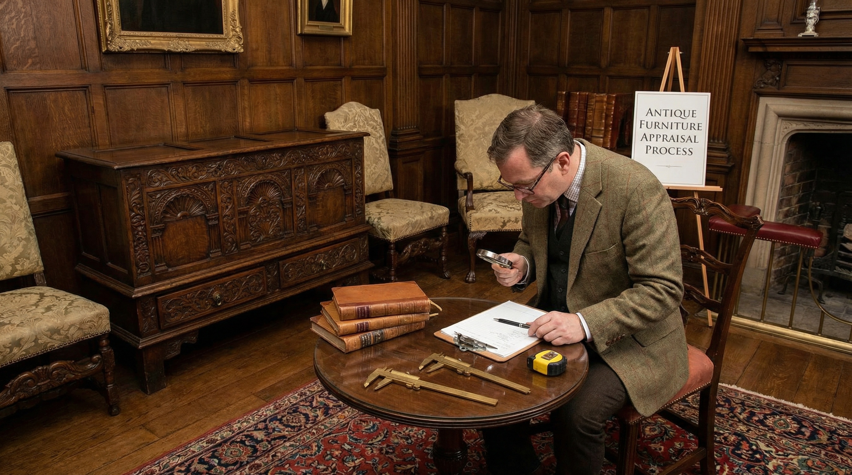 Antique furniture appraisal process overview